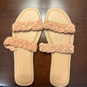 American Eagle Braided Slide Sandals 7